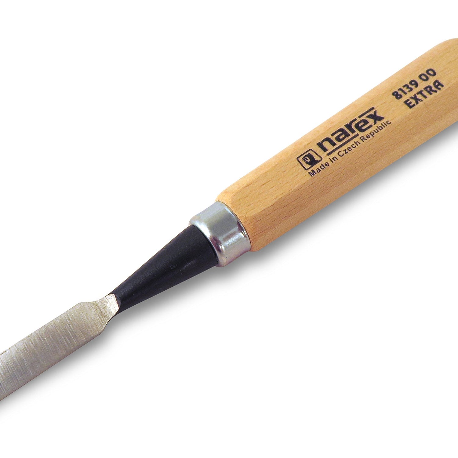 Narex Czech Steel Super Thin Dual Bevel Dovetail Carving Striking Marking Knife with Hardened Cr-Mn Steel Heat Treated Blade to HRc 58 813900 Narex