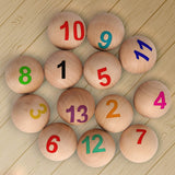 KOHAND 30 Pack Wood Round Ball, 2 Inch Natural Wood Ball for Craft, Unfinished Wooden Round Balls for DIY Art Craft Jewelry Making Building Design KOHAND