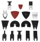 WEN MTB014 34-Piece Oscillating Multi-Tool Accessory Set with HCS Blades, Bi-Metal Blades, Sanders, and Scraper WEN