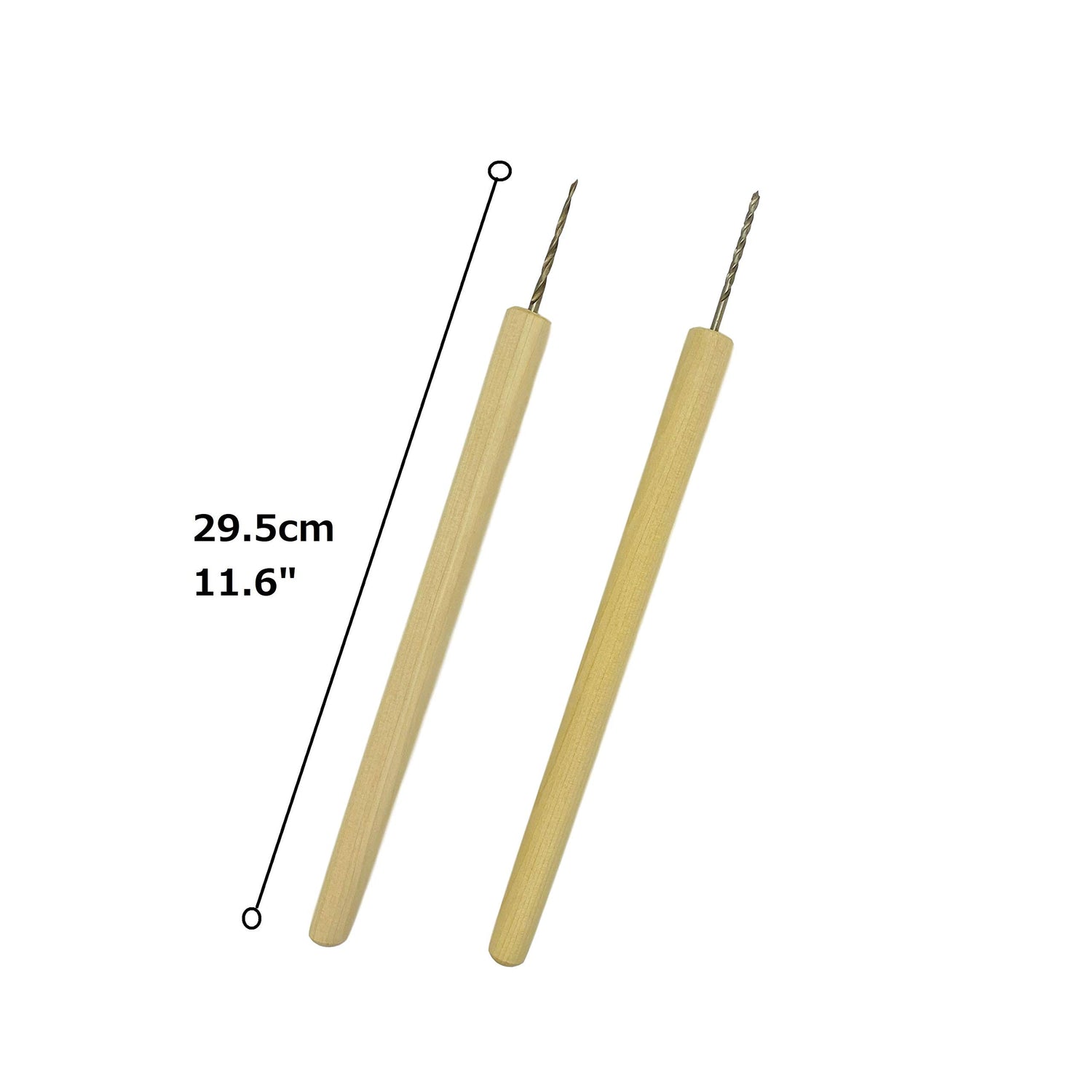 KAKURI Manual Hand Drill for Wood 1/8" Hole, Woodworking Manual Awl Tool for Pilot Hole, Japanese Gimlet Tool KIRI, Japanese Steel Screw Blade KAKURI