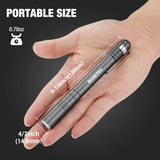 WORKPRO LED Pen Light, Aluminum Pen Flashlights, Pocket Flashlight with Clip for Inspection, Emergency, Everyday, 8AAA Batteries Include, WORKPRO