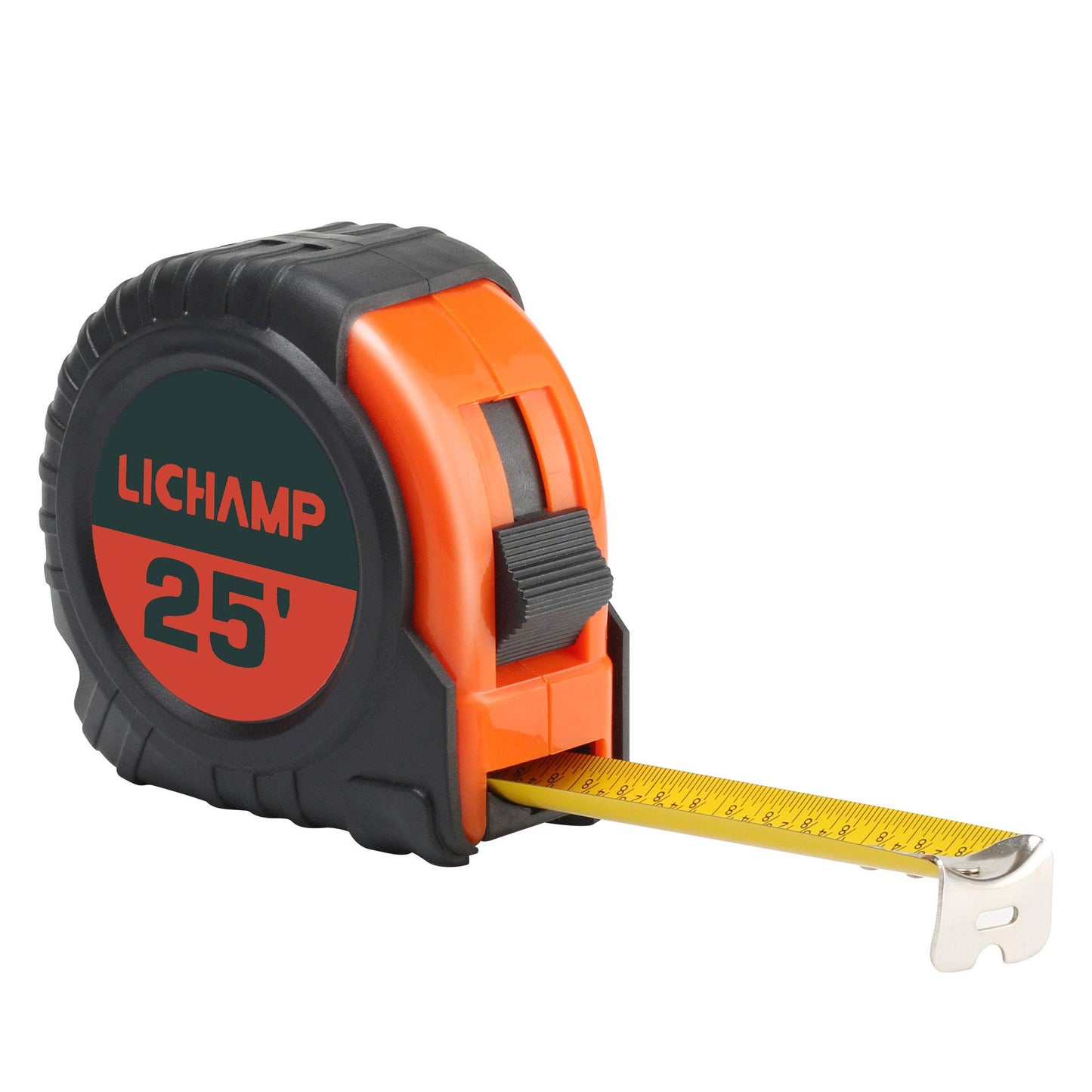 LICHAMP Tape Measure 25 ft, 6 Pack Bulk Easy Read Measuring Tape Retractable with Fractions 1/8, Measurement Tape 25-Foot by 1-Inch - WoodArtSupply