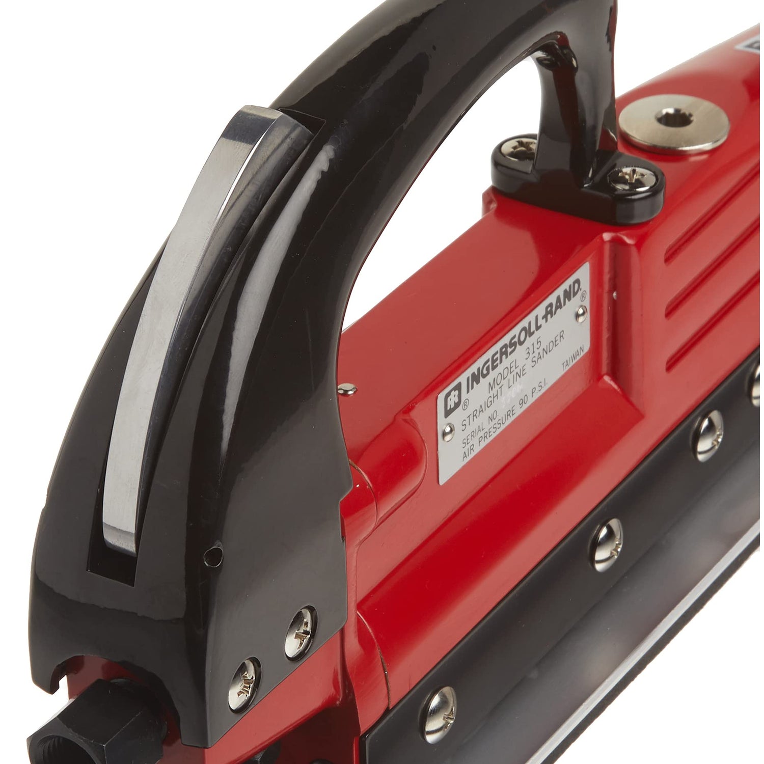 Ingersoll Rand 315 15” Straight Line Air Sander, Heavy Duty, Twin Piston, 2.75" x 15" Pad, 3,000 RPM, Red, One Size Ingersoll Rand