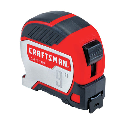 CRAFTSMAN Tape Measure, Pocket, 9-Foot (CMHT37109S)