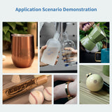 ALIENCELL RR1 Rotary Roller,180° Angle Adjustment Jaw Roller, Compatible with Most Laser Engraver Machine for Engraving Cylindrical Object Boxes, chitu systems