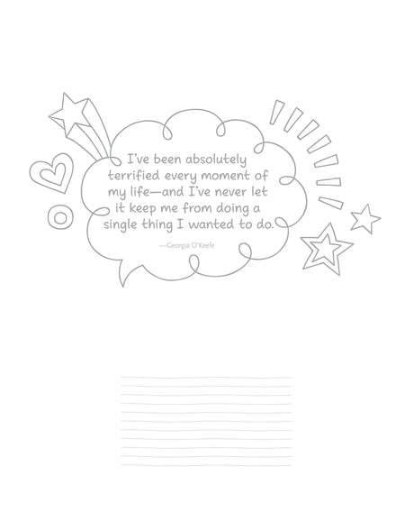 Notebook Doodles Go Girl!: Coloring & Activity Book (Design Originals) 30 Inspiring Designs; Beginner-Friendly Empowering Art Activities for Tweens, Design Originals