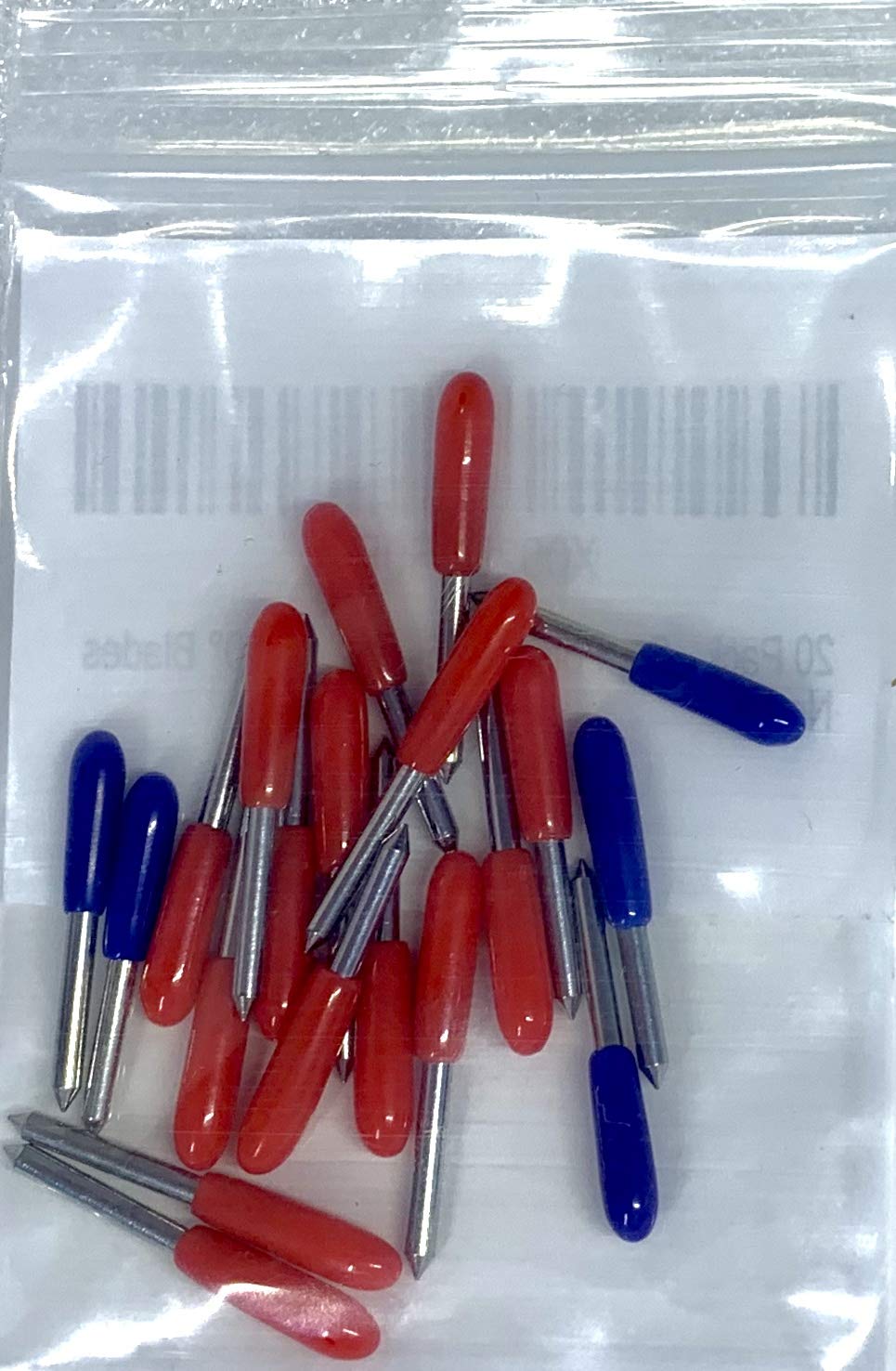 Craft Blades German Carbide Bulk Packs Deep Point (20 Pack - 15 Standard & 5 Deep Point) Bridge Cutters