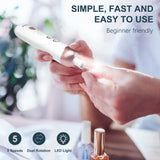 Eletorot Electric Nail File Set, 8 in 1 Professional Manicure and Pedicure Kit, Cordless Pedicure Tools for feet, 5 Speeds Electric Nail Drill Eletorot