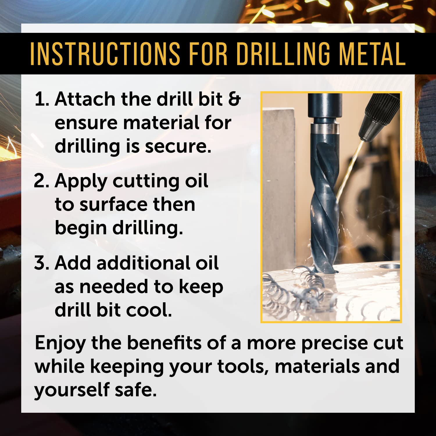 Cutting Oil for Drilling Metal & Precision Cutting - Cutting Fluid for Metal Drilling & Milling - Drill Bit Oil - Thread Cutting Oil & Tapping Fluid - WoodArtSupply