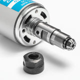 Genmitsu GS-775M 20000RPM 775 CNC Spindle Motor with 5mm ER11 Collet Set, CNC 3018 Upgraded Accessories, DC 24V, High Power, Noise Suppression, Genmitsu