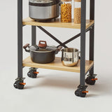 VEVOR Leveling Casters, Set of 4, 2200 lbs Total Load Capacity, 2 inches, Heavy Duty with Upgraded Handle Design, 360 Degree Swivel Caster Wheels, VEVOR