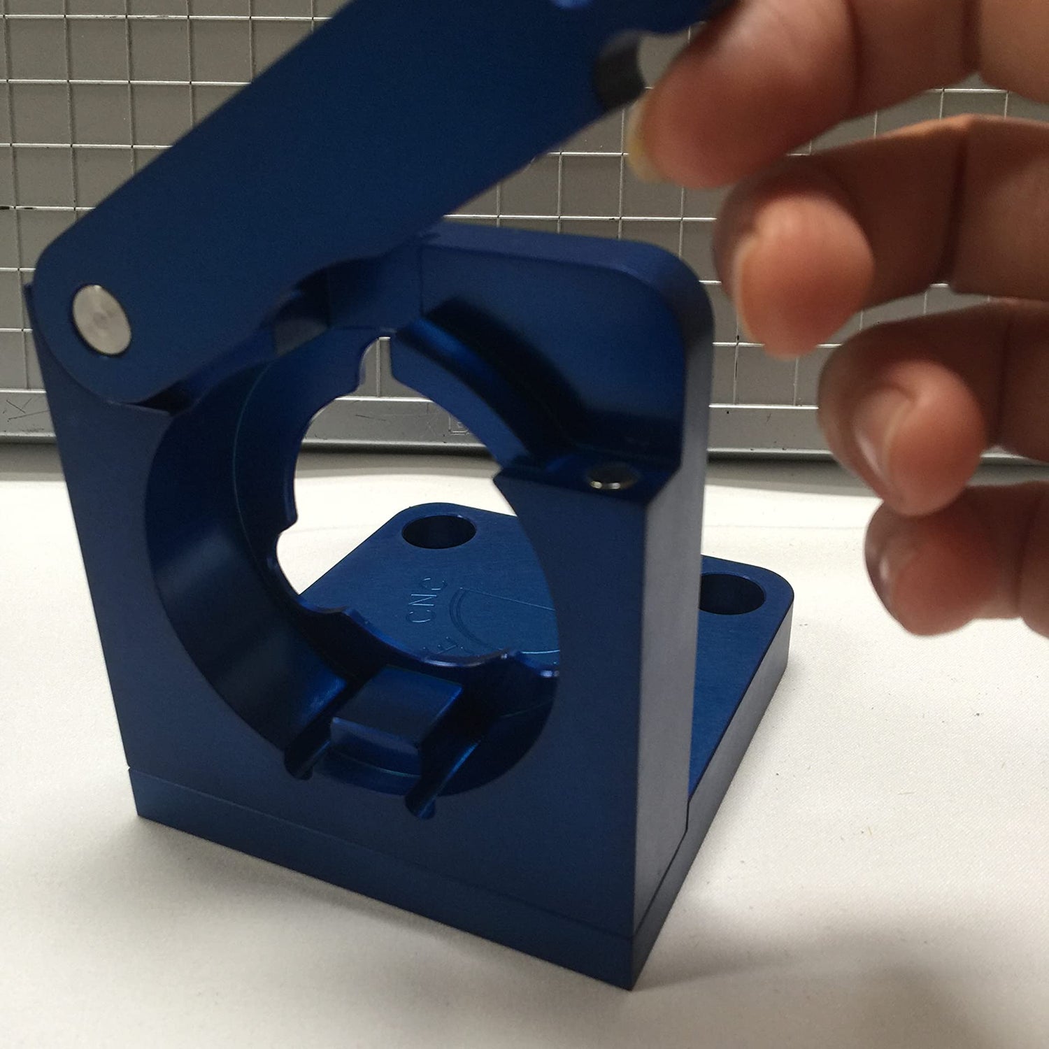 CAT40 CNC Tool Holder Tightening Fixture Universal Tool Holding Blue Generic