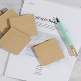 Mr. Pen- Kraft Sticky Notes, 3”x3”, 12 Pads, Brown Sticky Notes, Craft Paper Sticky Notes, Kraft Paper Sticky Notes, Sticky Notes Brown, Craft Paper Mr. Pen