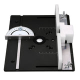 Router Lift Metal Router Lift System Kit, Router Lift System Full Installation Set,Aluminum Woodworking Insert Base Plate,Router Table Insert Plate JUOPZKENN