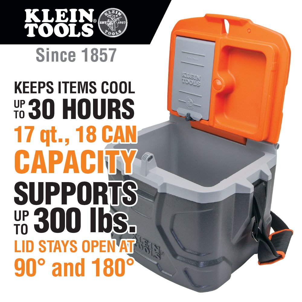 Klein Tools Work Cooler (17-Quart) and Tumbler (20 oz.) Klein Tools