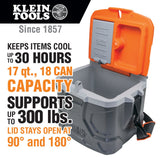 Klein Tools Work Cooler (17-Quart) and Tumbler (20 oz.) Klein Tools