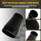 Table Saw Vacuum Adapter Replacement For Dewalt DWE7491RS Dust Collection Shop Vac Attachment Construction - Suitable for connecting 2 1/2 "table saw Adabuing