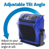 WEP 948DQ-I Fume Extractor Tool with Double Filtering, Helping Hands, Adjustable Tilt Angle, Fenders for Soldering Station, Soldering Iron with 6 WEP