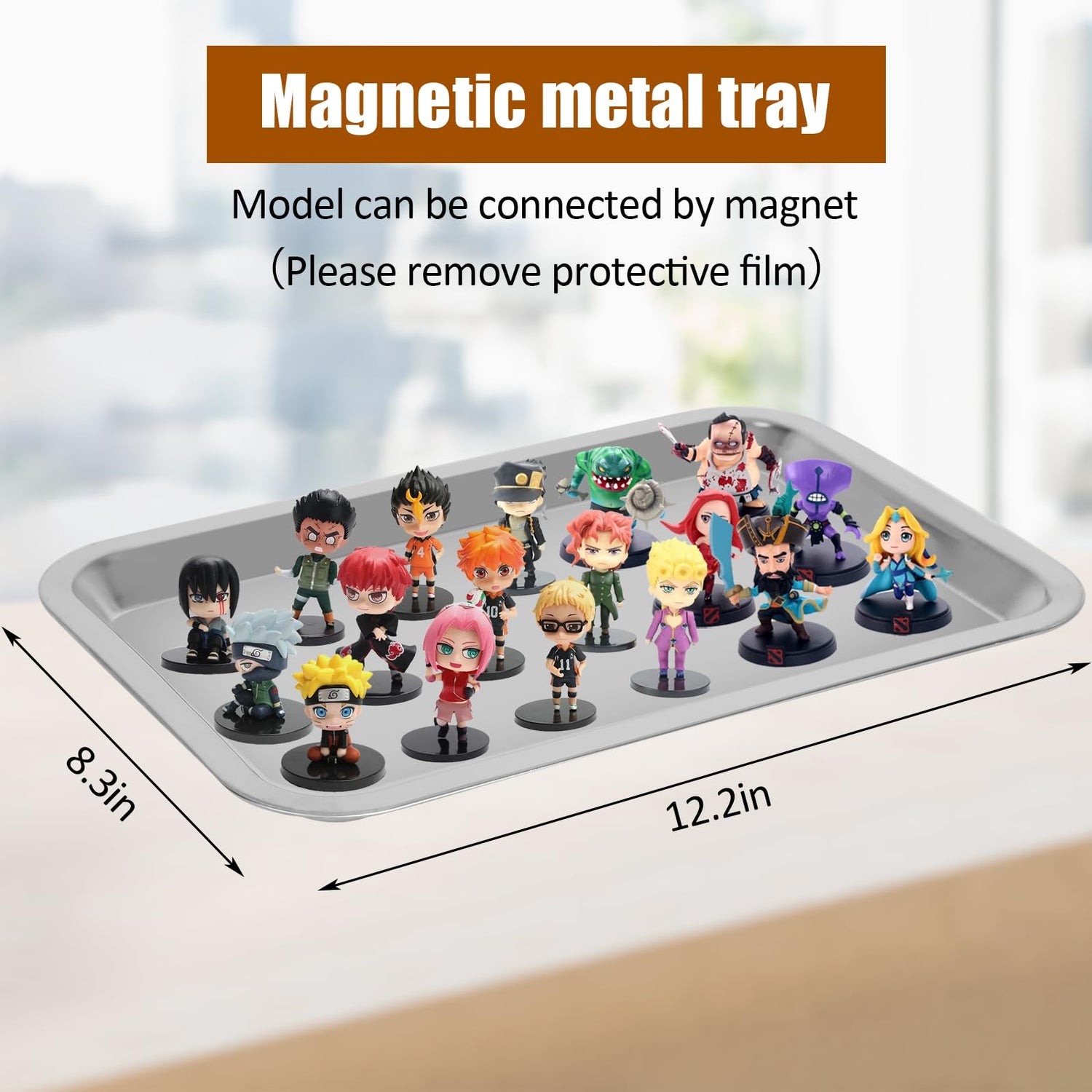 Olasme Miniatures Display Cases Miniatures Storage Case Wooden Miniatures Carrying Case Collectibles Travel Box Olasme