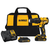 DEWALT 20V MAX* Cordless Drill / Driver Kit, Compact, Brushless (DCD777C2) DEWALT