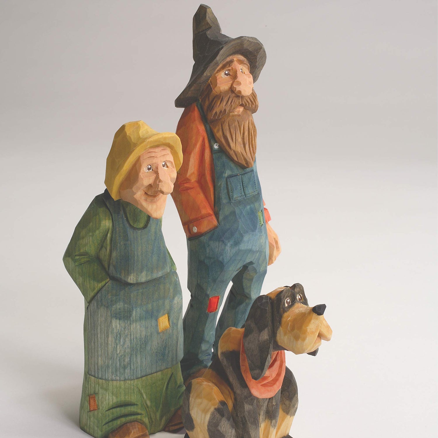 Whittling Country Folk, Revised Edition: 12 Caricature Projects with Personality (Fox Chapel Publishing) Woodcarving, Painting, and Staining Design Originals