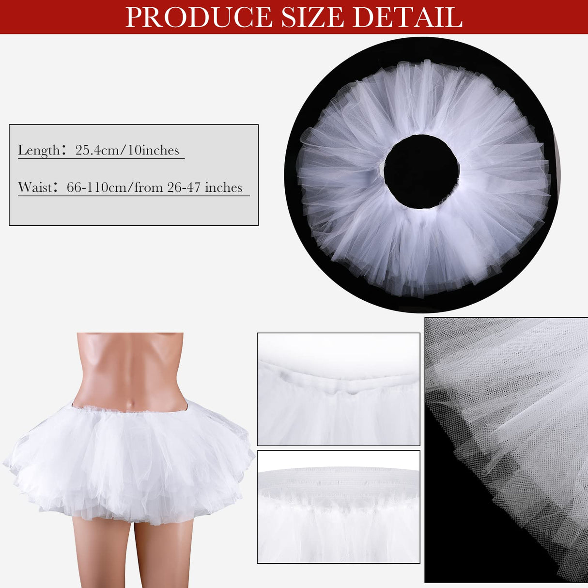 Haysandy 7 Pcs Adult Kid Snowman Christmas Costume Kit, Snowman Hat Carrot Nose Scarf White 5 Layers Tutu Skirt 3 Balls(Plaid, Adult Size) Haysandy