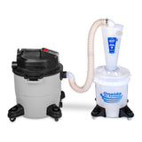 Oneida Air Systems Dust Deputy 2.5 Deluxe Cyclone Separator Kit: Portable Collector with Clear Bucket for Wet/Dry Shop Vacuums (DD 2.5 Deluxe 5-Gal) Oneida Air Systems