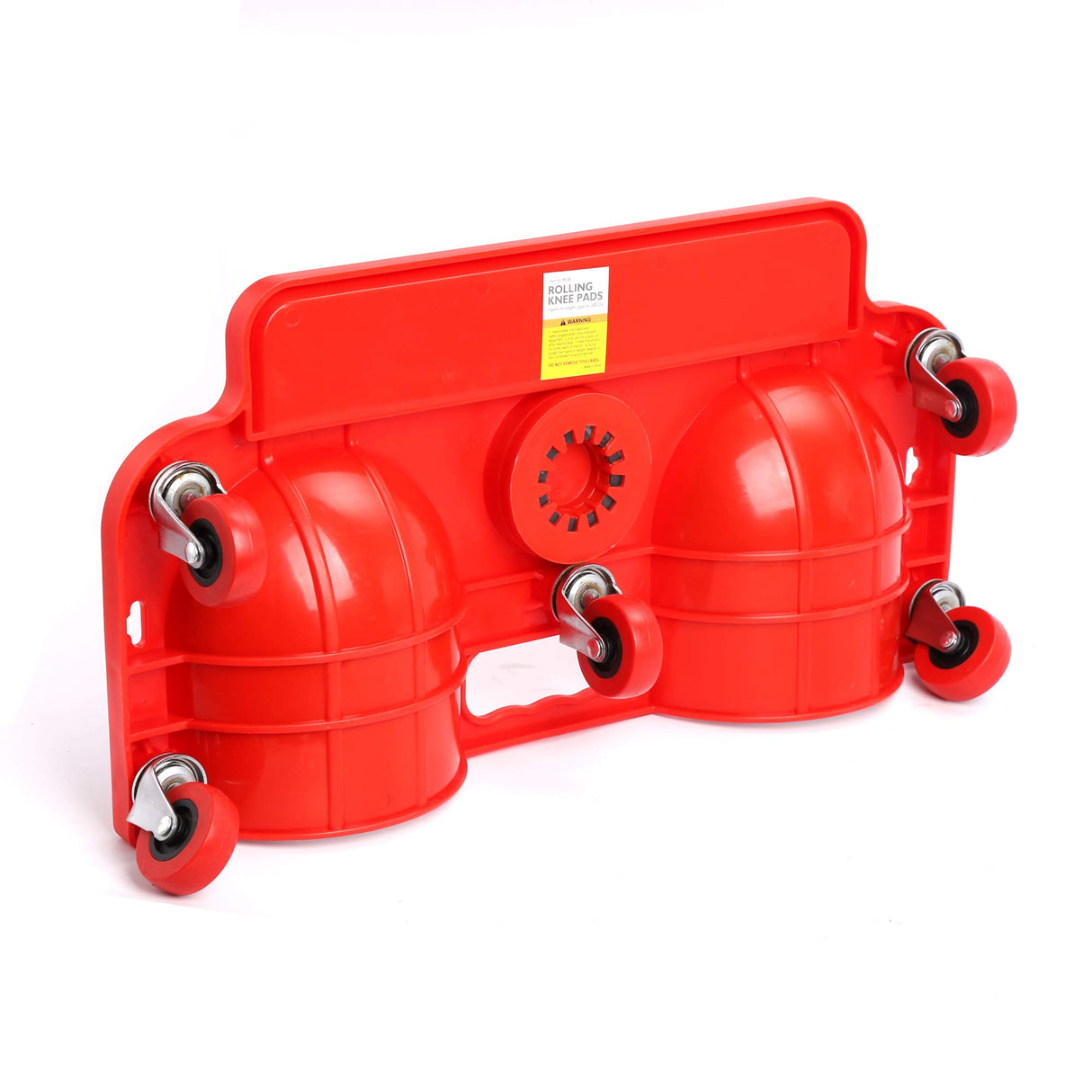 WINTOOLS Rolling Knee Creeper/Pads ABS High-Impact Frame with 5 Swivel Castors, Tool Tray Holder WINTOOLS