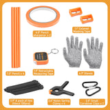 VIGRUE 𝐊𝐢𝐝𝐬 𝐓𝐨𝐨𝐥 𝐒𝐞𝐭, Children Gift Present Real Hand Tools Kit with Belt and Bag, Boy Builder Small Learning Accessories Construction Hammer VIGRUE