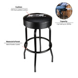 Performance Tool W85010 Swivel Seat Bar Stool for Mechanic Garages and Workshops, Black, 0.6x9.8x5.8-Inches Performance Tool