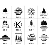 Custom Wood and Leather Branding Iron by Arokimi – Personalise Your Crafts with a Unique Touch (6"x6") Arokimi