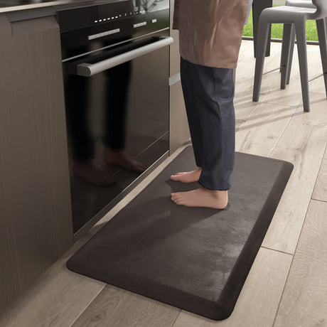 Color&Geometry Anti Fatigue Floor Comfort Mat 3/4 Inch Thick 17" 24" Perfect for Standing Desks, Kitchen Sink, Stove, Dishwasher, Countertop, Office Color&Geometry