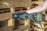 Genesis GRS750 7.5-Amp Variable-Speed Reciprocating Saw with Adjustable Pivoting Front Shoe, Wood and Metal Cutting Blades and 2 Year Warranty Genesis