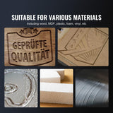 VEVOR CNC Router Machine, 120W 3 Axis GRBL Control Wood Engraving Carving Milling Machine Kit, 300 x 200 x 60 mm/11.8 x 7.87 x 2.36 in Working Area VEVOR