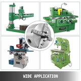 VEVOR Mini Metal Lathe Machine, 7'' x 16'', 800W Precision Benchtop Power Metal Lathe, 150-2500 RPM Continuously Variable Speed, with 3.9'' 3-jaw VEVOR