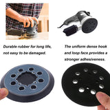 Sander Pad for Dewalt, 5 inch 8 Hole Hook and Loop Replacement Orbital Sander Pad for DeWalt DWE6421 6421K DWE6423 6423K DCW210B (2 PCS) pakmee