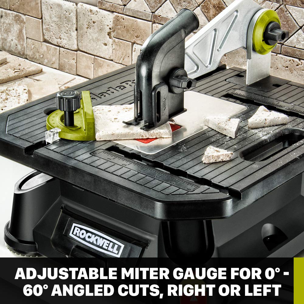 Rockwell RK7323 BladeRunner X2 Portable Tabletop Saw with Steel Rip Fence, Miter Gauge & 7 Accessories Rockwell