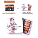 ATOPLEE 12pcs Wood Carving Chisel Set for Woodworking, Professional Wood Gouge Tools with Premium Case and Roll Up Bags for Carpenter Craftsman Gift ATOPLEE