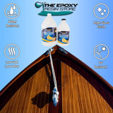 The epoxy Resin Store - Boat Coating, Repairs, Construction, UV Stable, Non Yellowing, High Performance Coating, 2 Part epoxy kit, Table Top epoxy Clearcast 7000
