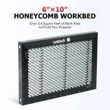 OMTech Honeycomb Laser Bed, 6x10 Inch Metal Honeycomb Working Table for CO2 Laser Engravers and Cutters, Laser Honeycomb Workbed with 0.4" Holes Inch OMTech