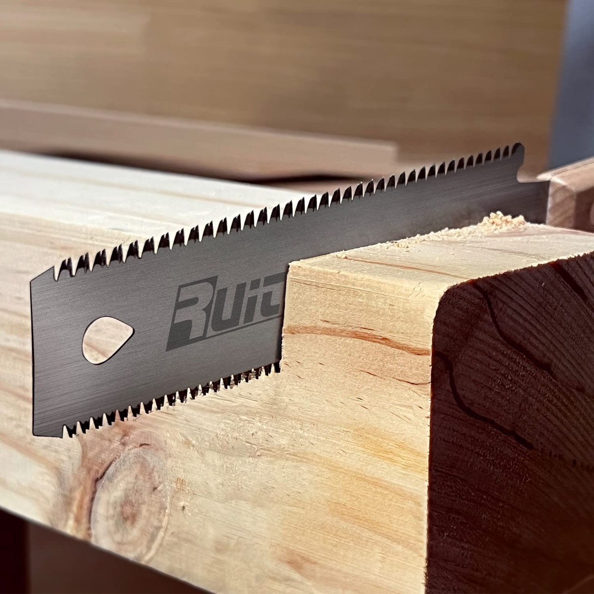 RUITOOL Japanese Hand Saw Double Edge Sided Pull Saw Ryoba SK5 Flexible Blade 10/14/17/18 TPI Flush Cut Beech Handle Wood Saw for Woodworking Tools RUITOOL