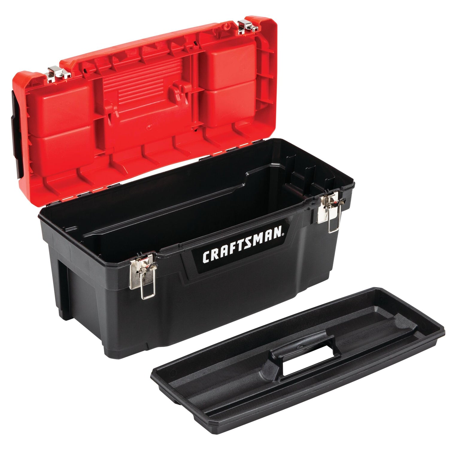 CRAFTSMAN Tool Box, Lockable 20-inch with Removable Tray and Small Parts Storage (CMST20901) Craftsman