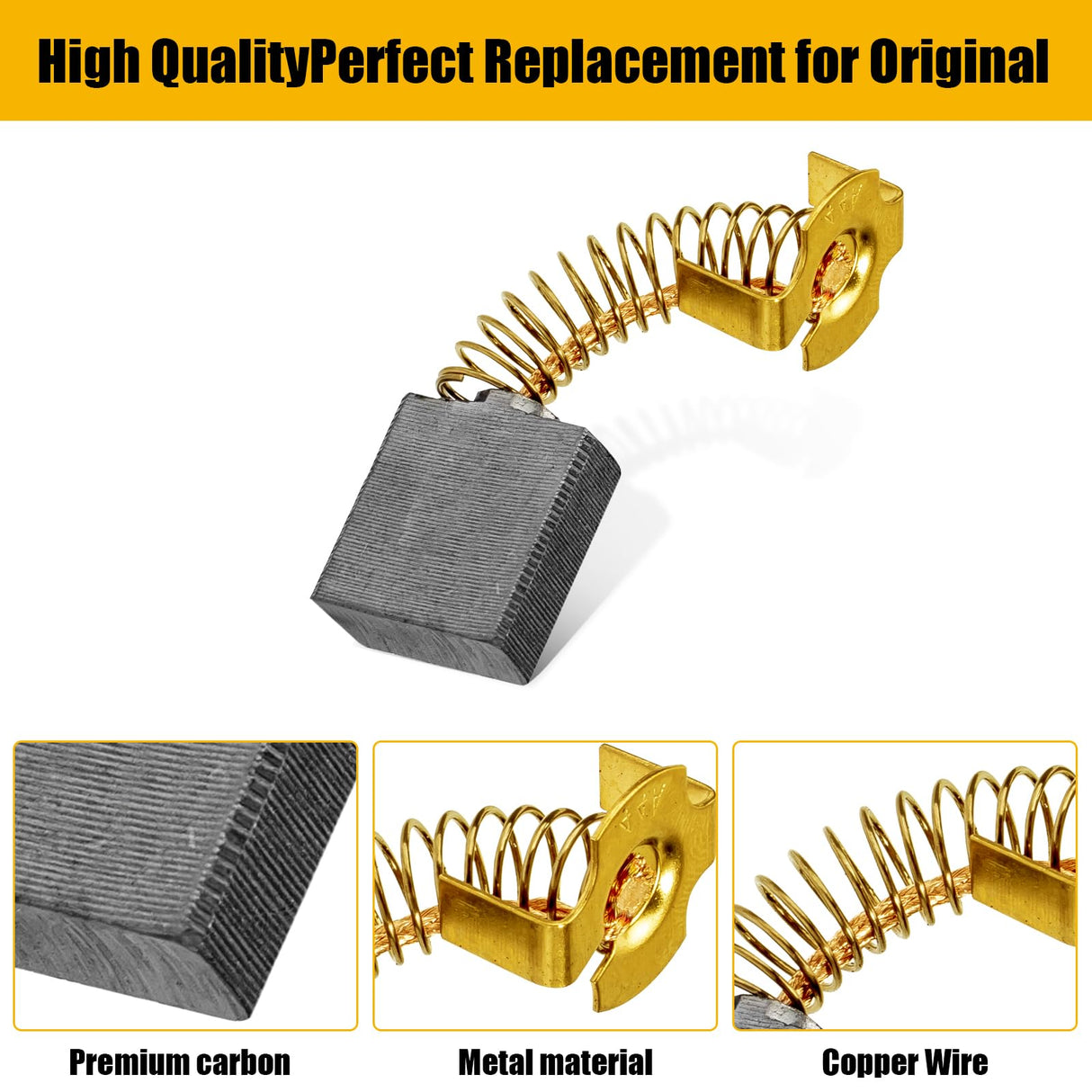 Replacement for Sears Craftsman RM870 RM871 RM872 Motor Rebuild Kit Motor Armature Bearing Set for 137.XXXXXX Series Motorized Table Saws CHAR YONG