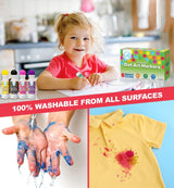 Ultimate Stationery Dot Markers | Bingo Daubers | Washable 6 Colors Dot Markers for Toddlers and Kids Dot Art. Toddler arts and crafts Ultimate Stationery