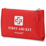 PYSANR Small First Aid Kit, 150 Piece with Foil Blanket, Scissors First Aid Bag for Emergency, Home, Camping, Travel, Sports, Office, Outdoor, Car, PYSANR