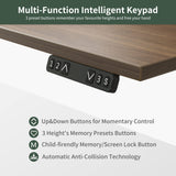 FEZIBO Triple Motor 75" L Shaped Standing Desk with 5 Drawers, Reversible Electric Standing Gaming Desk Adjustable Height, Corner Stand up Desk with FEZIBO