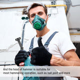 Mudder Smoothing Hammer attachments Tool Pneumatic Hammer Bit Pneumatic Chisel Bit Tool Hammer Accessories (10 x 3 x 3 cm) Mudder