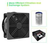 Comgrow Solder Smoker Absorber Remover Fan,Fume Extractor Smoke Prevention,3-6W,100-240V,3000 RPM,Compatible with Laser Engraver Enclosure Comgrow