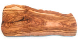 20" Rustic Handmade Bark Edge Olive Wood Charcuterie Board by Orchard Hardwoods- For Cutting, Chopping, Serving. Wooden Slab, Unique Kitchen Gift- In ORCHARD HARDWOODS