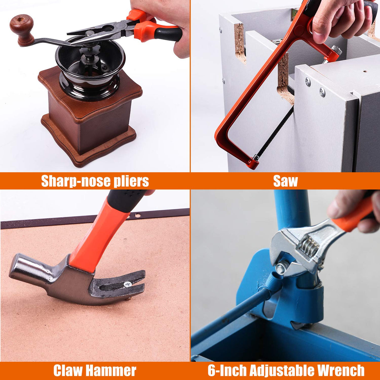 Power Tools Combo Kit, LETTON Tool Set with 60pcs Accessories Toolbox and 16.8V Cordless Drill Set for Home Cordless Repair Tool Kit jar-owl